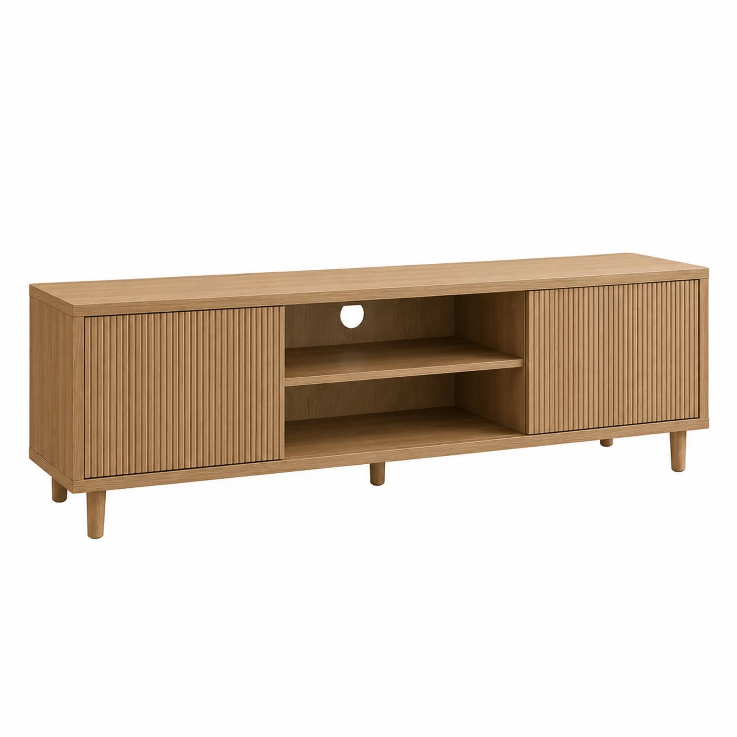 Szafka RTV drewniana prostokątna 160x40x50 cm