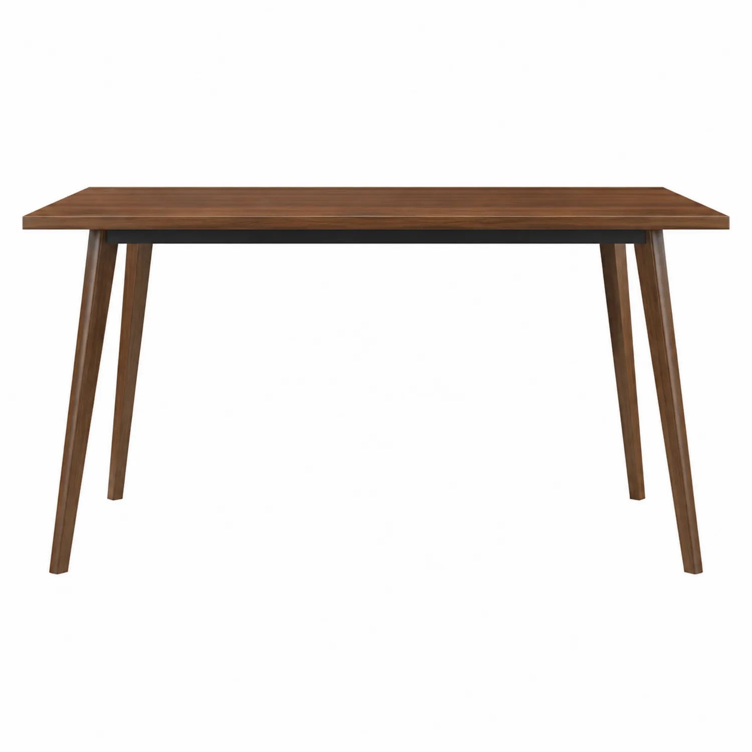 Stół jadalniany prostokątny z drewna bukowego i MDF 150x90x75 cm